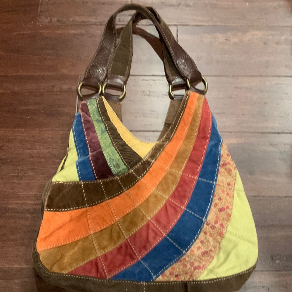 Lucky brand patchwork bag